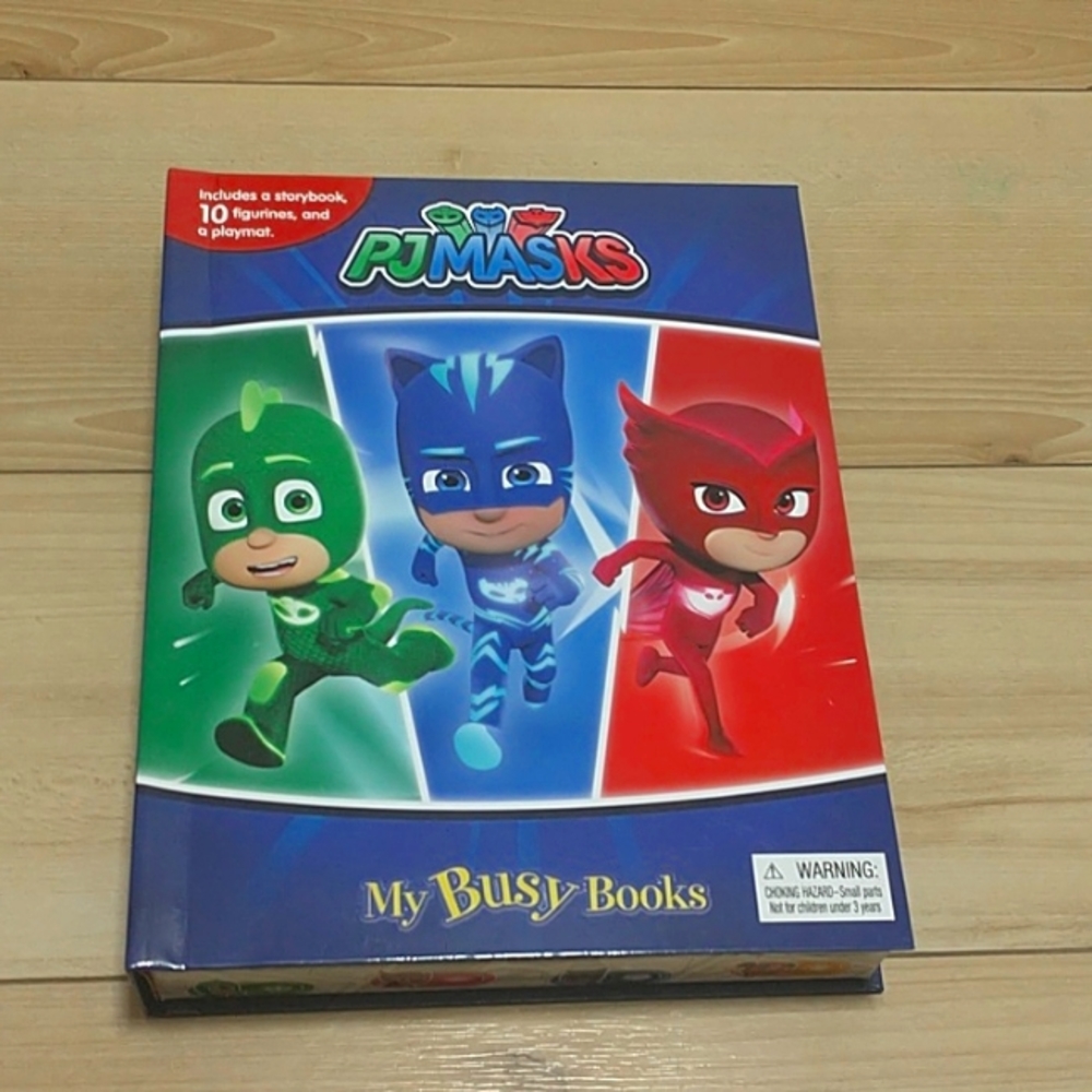 PJ masks new my busy book